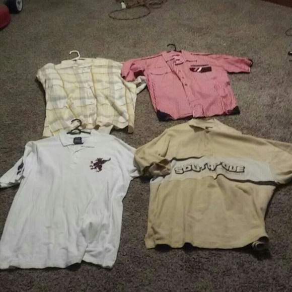 4 hot name brand shirts - Picture 1 of 1